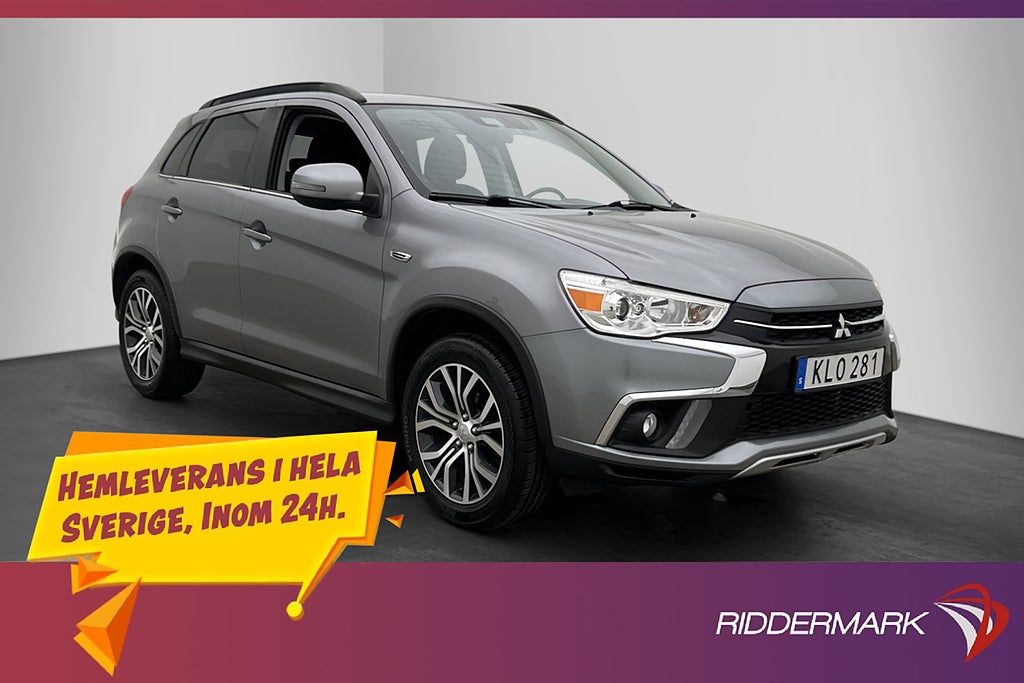 Mitsubishi ASX 1.6 117hk Kamera Bluetooth Farthållare