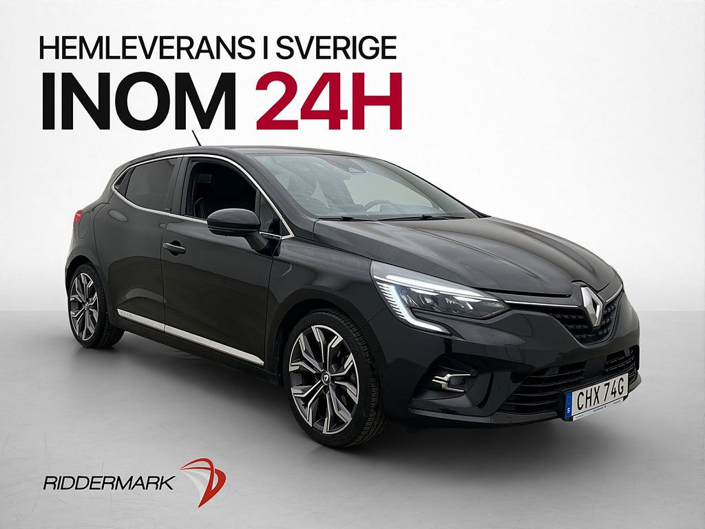 Renault Clio Hybrid 140hk Intens Kamera Halvskinn Bluetooth