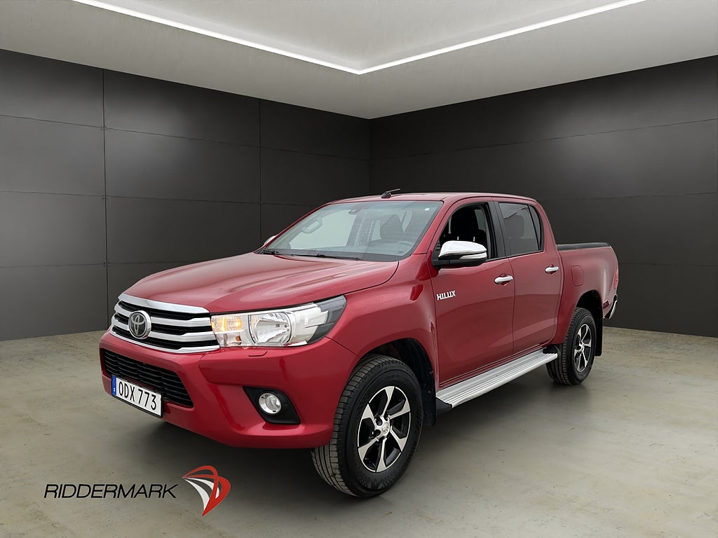 Toyota Hilux 2.4 AWD 150hk Dragkrok B-Kamera Diff 1-ÄGARE