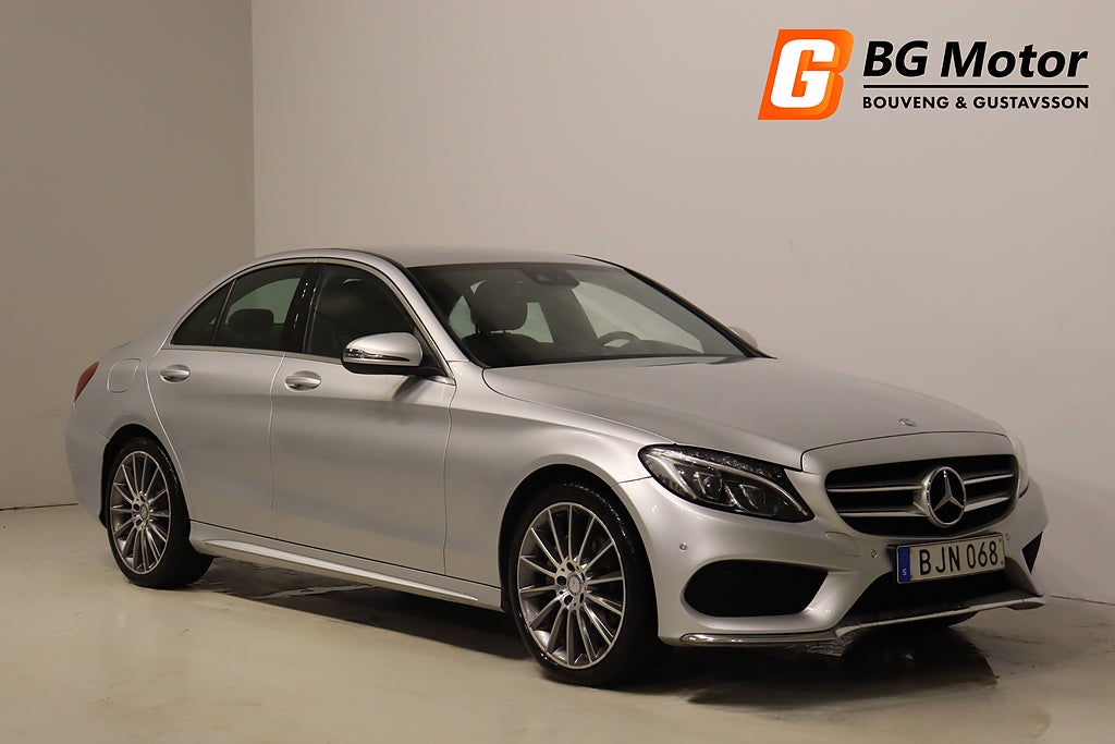 Mercedes-Benz C 220 d 170HK 4MATIC Aut AMG Line Dragkrok/Burmester/Dieselvärmare