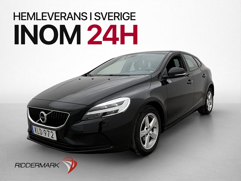 Volvo V40 D2 120hk Momentum VOC Värmare Halvskinn Bluetooth