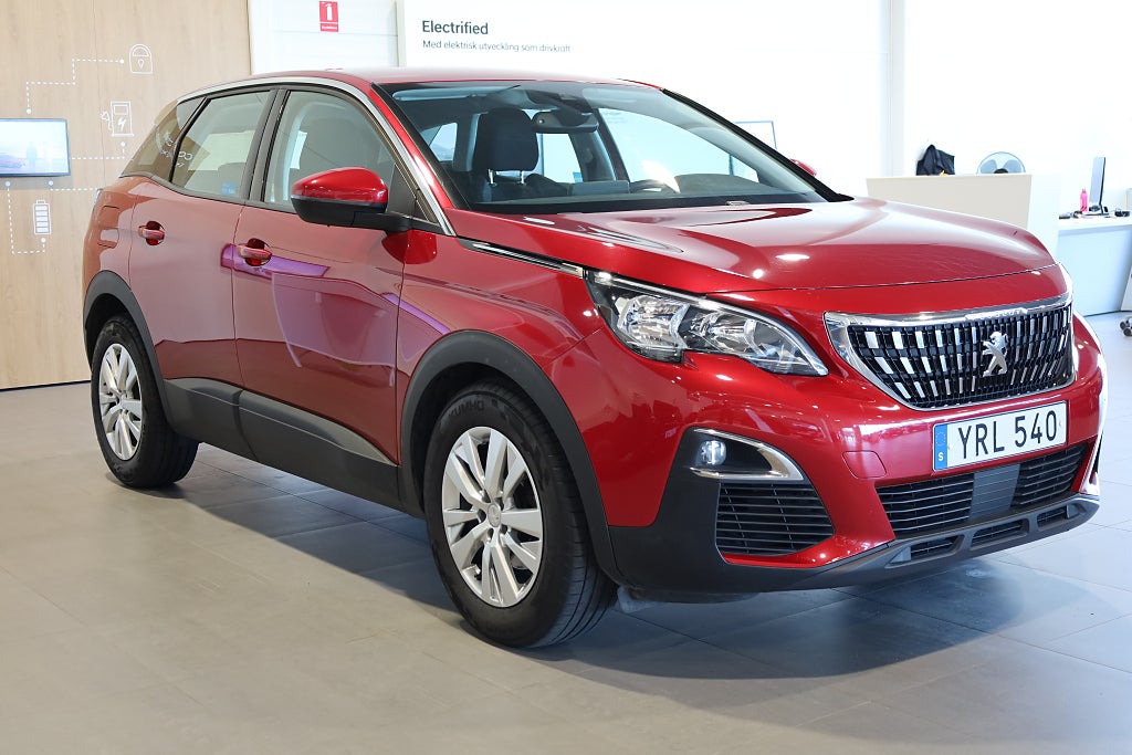Peugeot 3008 1.2 PureTech 130 EAT Active | Farthållare | Bluetooth | 2017