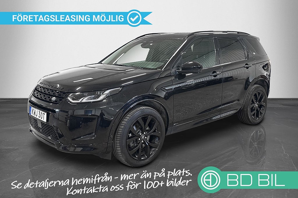 Land Rover Discovery Sport P300e AWD BLACKPACK R-DYNAMIC PANO KAMERA SKINN MOMS