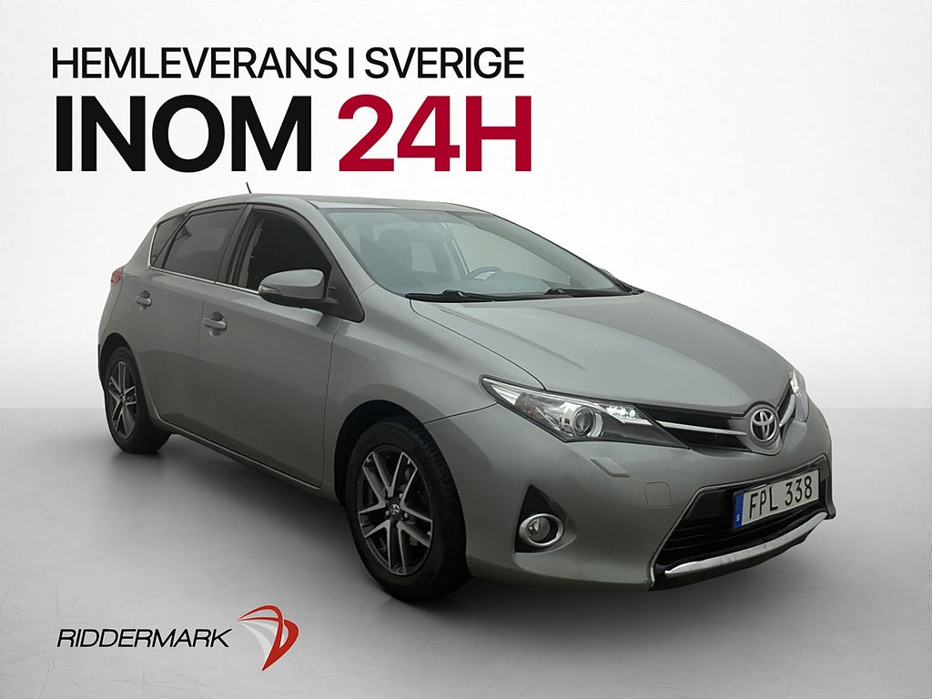 Toyota Auris 1.6 132hk Edition Feel Bluetooth Kamera
