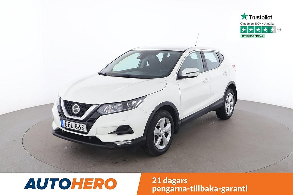 Nissan Qashqai 1.3 DIG-T DCT Acenta / NYSERVAD, Backkamera