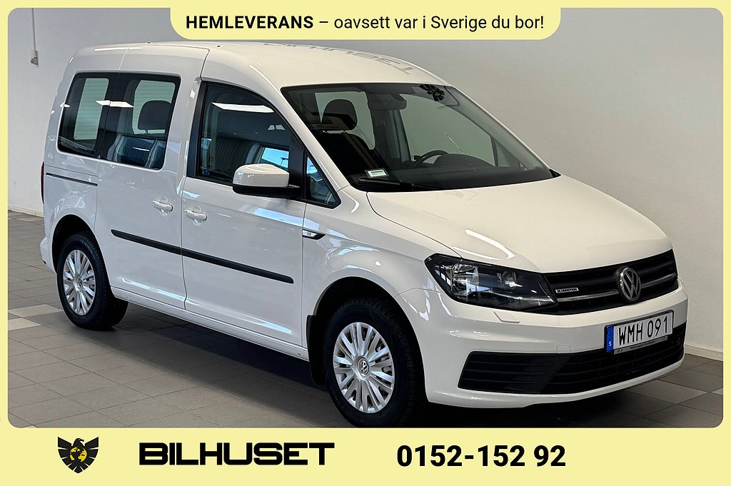 Volkswagen Caddy LIFE 1.4 TGI DSG VÄRMARE DRAG P-SENSOR