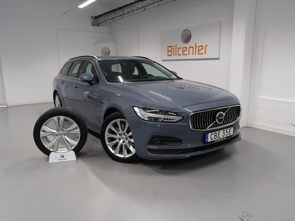 Volvo V90 B4 V-Däck ingår Google-Drag-Navi-Kamera-BLIS-Värmare-VoC-Carplay