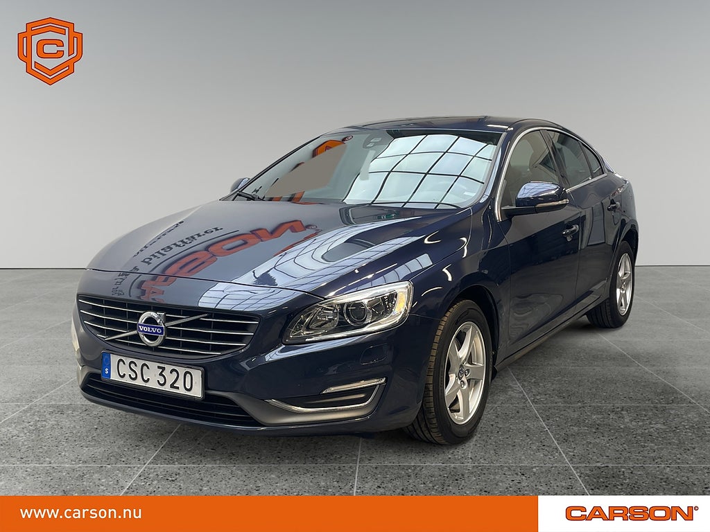 Volvo S60 D4 Momentum Värmare PDC Bak Läder Kamrem bytt!