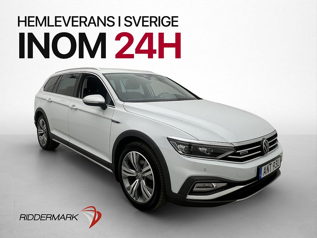 Volkswagen Passat Alltrack TDI 200hk 4M Cockpit Värm Drag