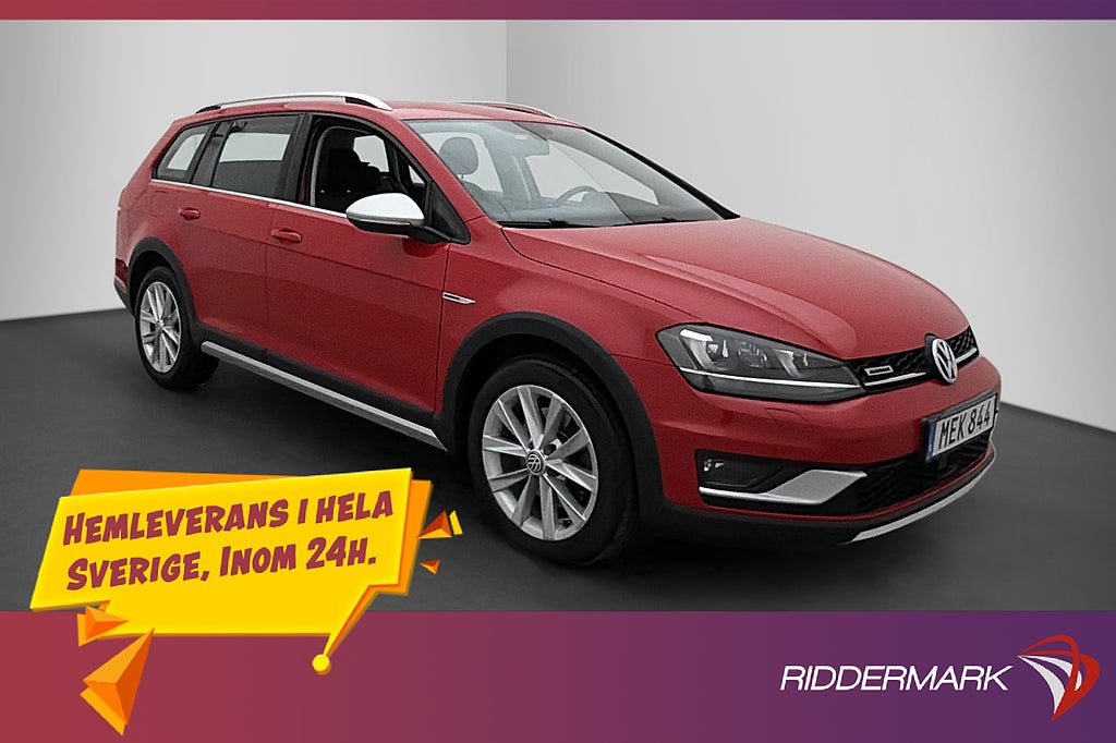 Volkswagen Golf Alltrack 2.0 TDI 4M Värmare Kamera Drag