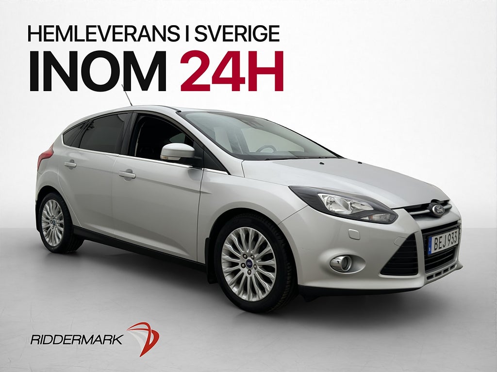 Ford Focus 1.6 TDCi Titanium P-Sensorer Farthållare Nyservad