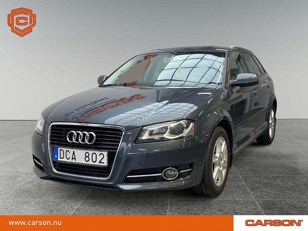 Audi A3 Sportback 1.4 TFSI Attraction Comfort Värmare Drag