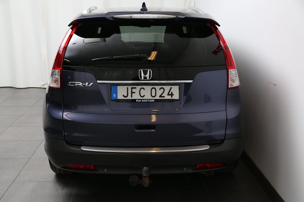 Honda CR-V 2,0 i-VTEC Executive Navi AWD Aut 1ägare Motorv Drag 2014
