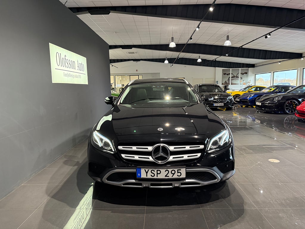 Mercedes-Benz E 220 d All-Terrain 4m Läder Glastak Widscreen - bild 33