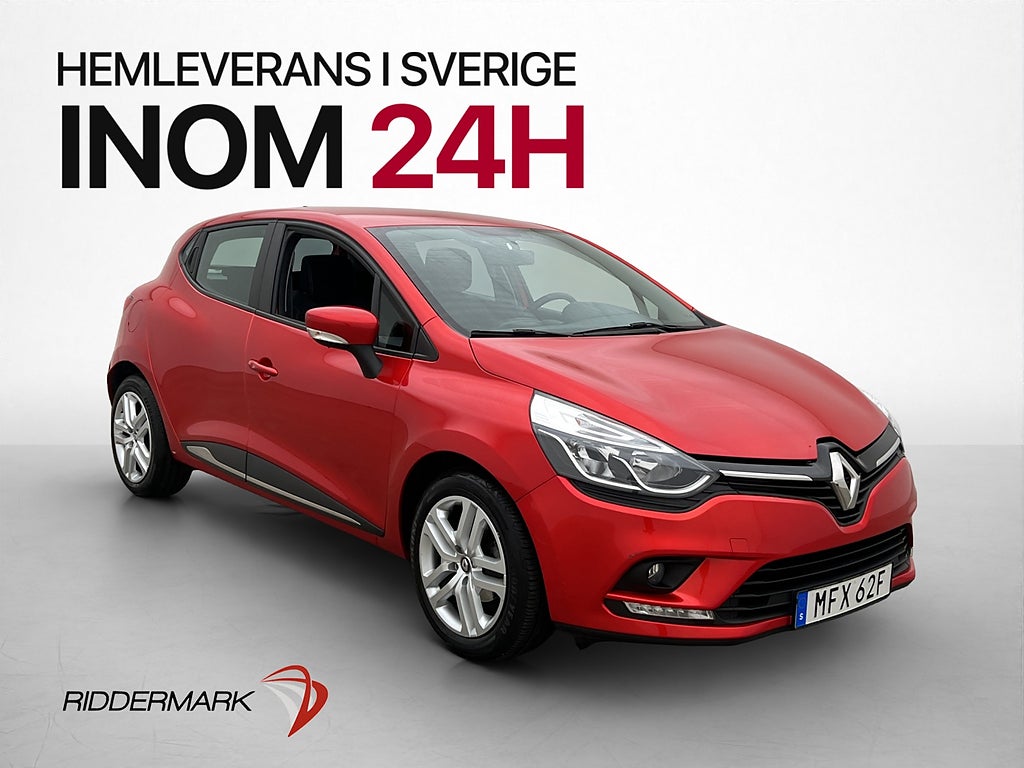 Renault Clio 0.9 TCe 90hk Zen Sensorer BASS Reflex 2-Brukare