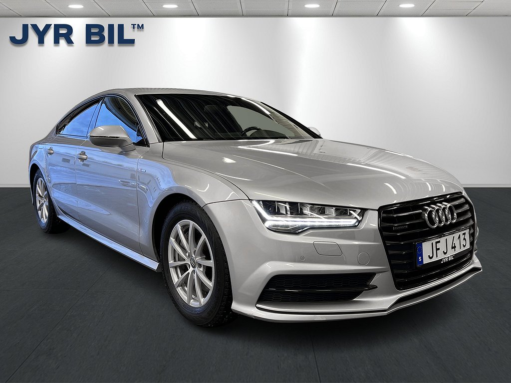 Audi A7 Sportback 3.0 TDI V6 218hk Quatt S-line Skinn Matrix