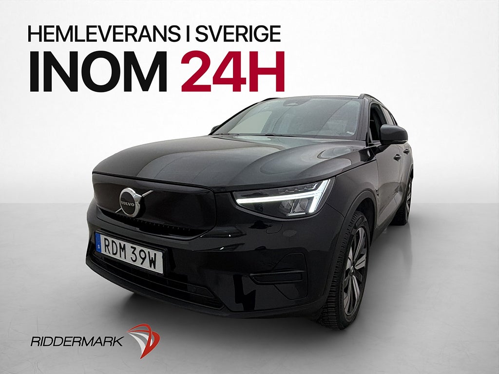 Volvo XC40 Recharge 231hk Core Värmepump Kamera CarPlay