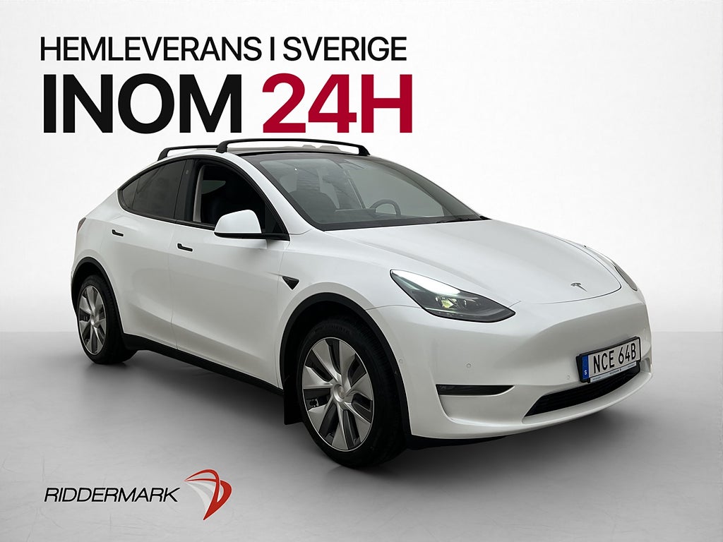 Tesla Model Y Long Range AWD En-brukare Dragkrok Autopilot