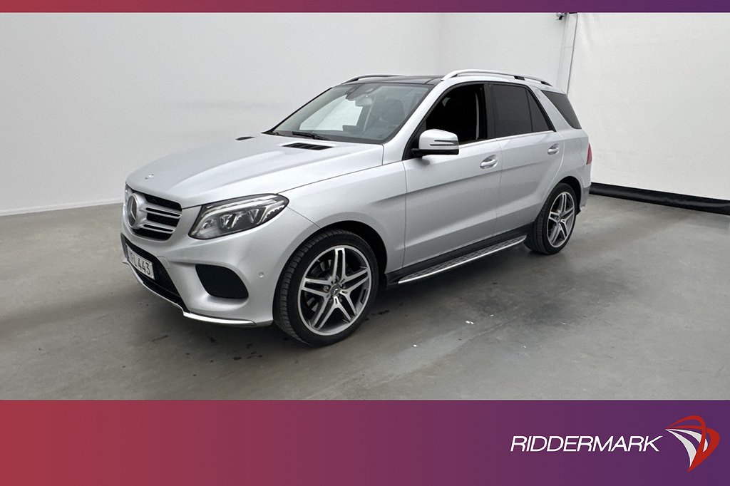 Mercedes-Benz GLE 350 d 4M AMG Pano H/K P-Värm Luft 360 Drag