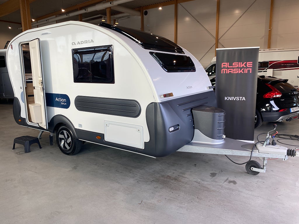 Adria Action 391 LH / Långbädd / B-körkort / 1300kg