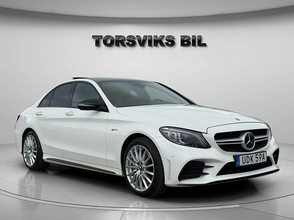 Mercedes-Benz AMG C 43 4MATIC AMG Line Designo Pkt 3500 Mil 1 Ägare - miniatyr 8