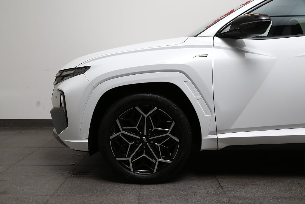 Hyundai Tucson Hybrid 230hk N-Line AWD Aut KRELL Navi CarPlay Dragkrok 2021