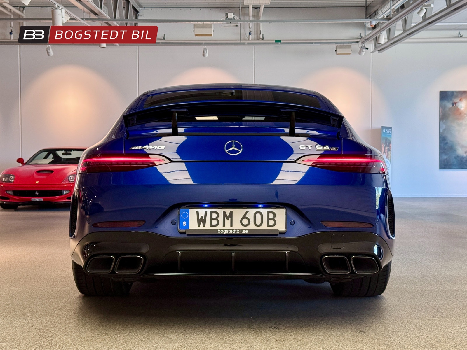 Mercedes-Benz AMG GT 63 S Coupé 4MATIC+ 639hk | Dynamic Plus 2020 - miniatyr 8