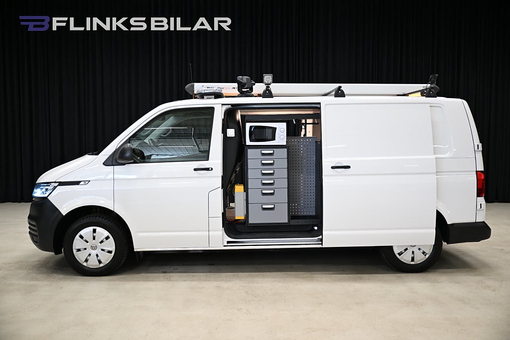 Volkswagen Transporter 4Motion 150HK L2 Servicebil|Dubbeldörr|V-Inredd|SeUtr!!