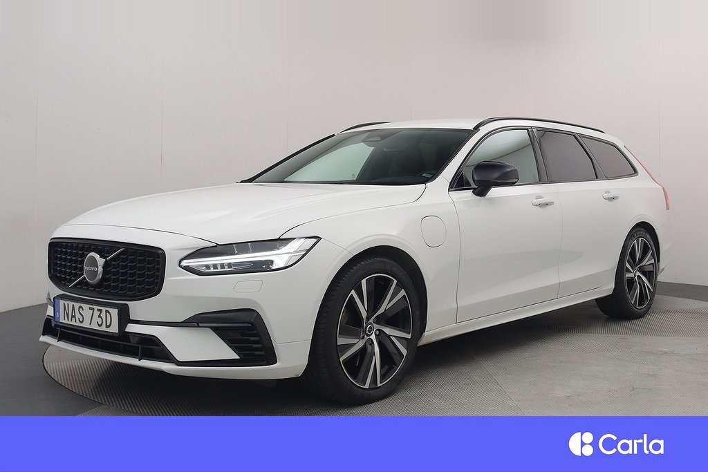 Volvo V90 Recharge T6 AWD R-Design Kamera HK Drag V-Hjul