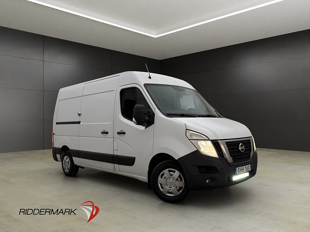 Nissan nv400 L2H2 2.3dCi Värmare Dragkrok Kamera 1-Brukare