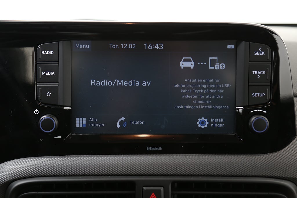 Hyundai i10 1,0 blue 67hk AMT Essential Automat CarPlay 2020