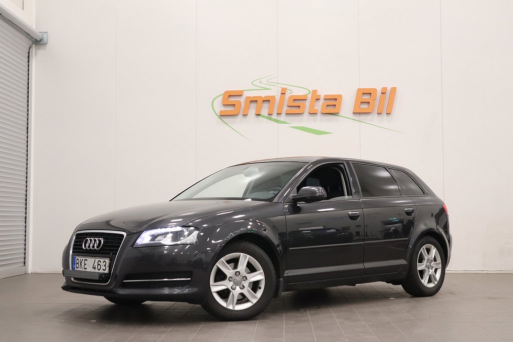 Audi A3 Sportback 2.0 TDI KAMERA NAVI FARTHÅLLARE 140hk