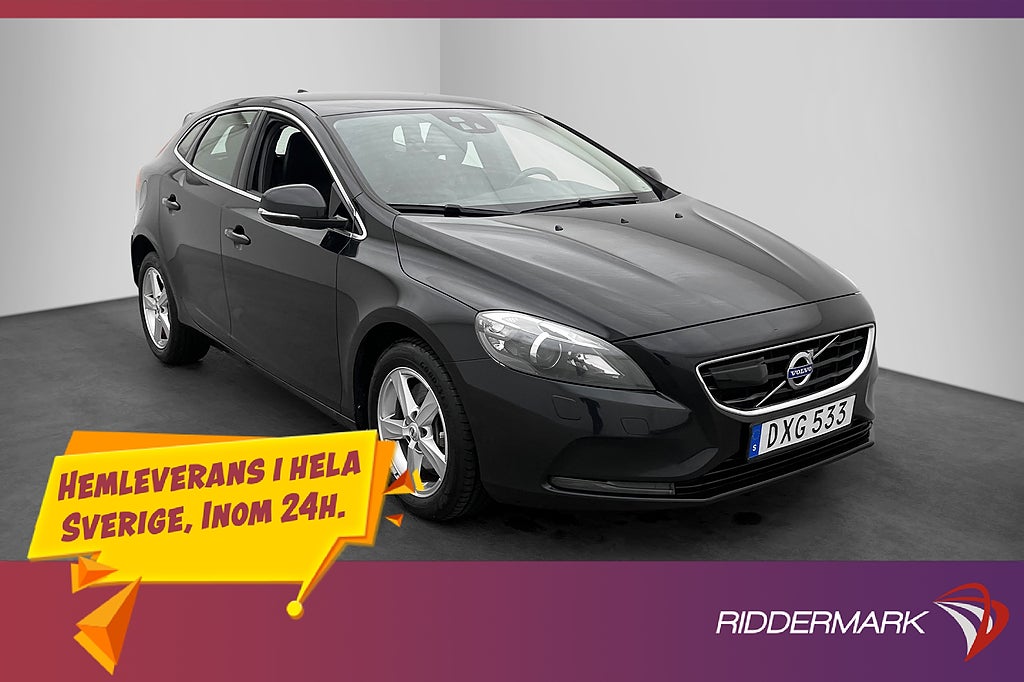 Volvo V40 D4 190hk Momentum VOC Värmare BLIS Adaptiv