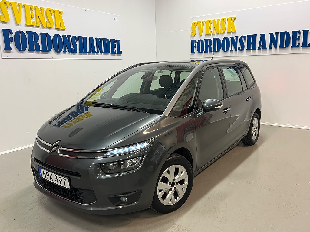 Citroen Grand C4 Picasso 1.6 HDi EGS Automat 7-Sits Keyless (Årsskatt = 1103 KR)