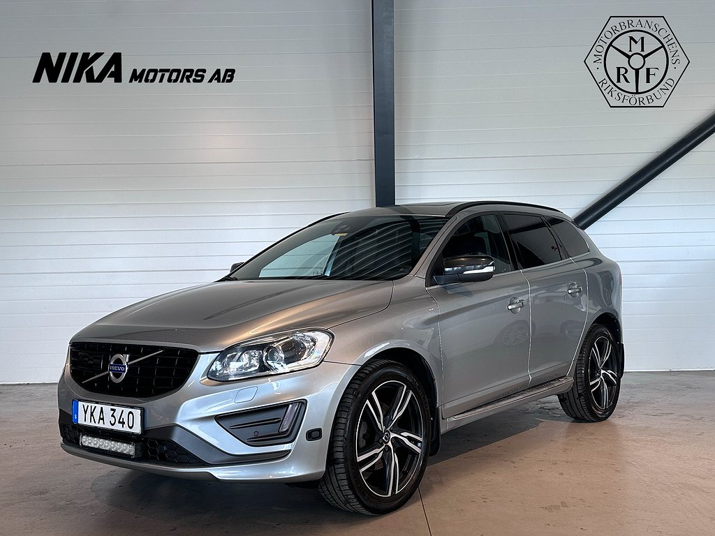 Volvo XC60 D4 AWD  | Panorama | H&K | R-Design | MOMSBIL