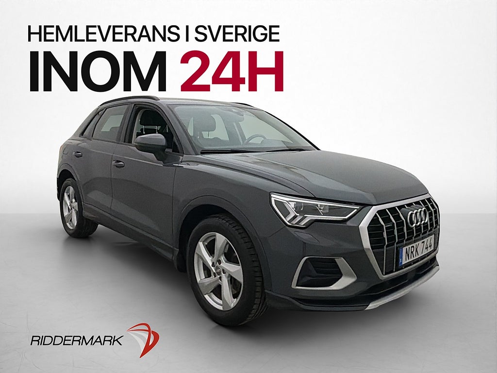 Audi Q3 40 TFSI Quattro Proline Cockpit Värmare Drag 190hk