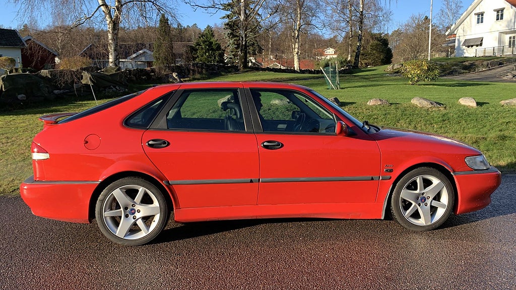 Saaben har enbart använts som sommarbil sedan 2013. Foto: Bilweb Auctions. 