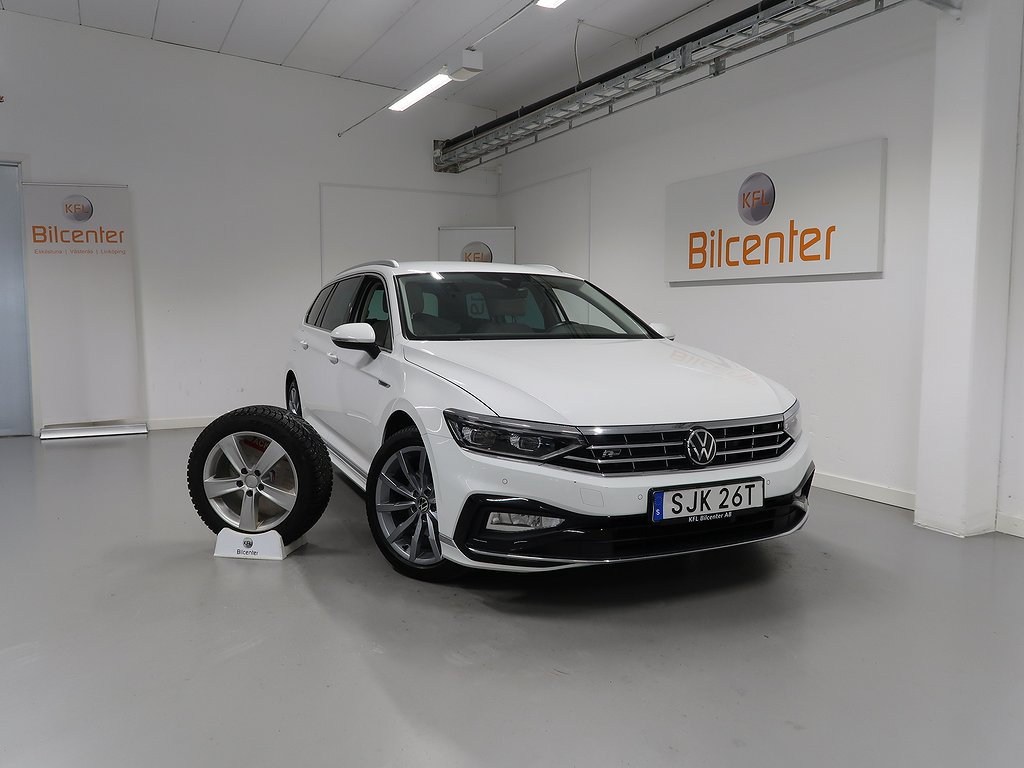 Volkswagen Passat 2.0 TDI 4M R-Line V-Däck ingår H/K-Cockpit-Drag-Värmare-Kamera