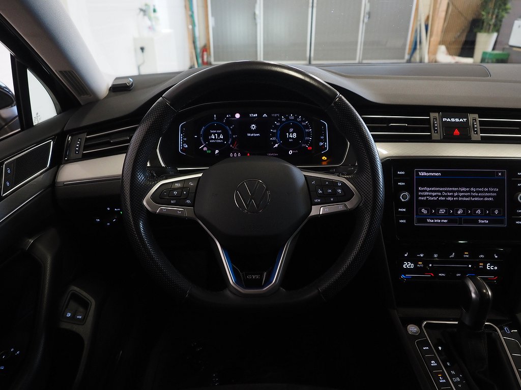 Volkswagen Passat SC GTE 218hk Plug-In |Drag|Cockpit|Matrix| 2021