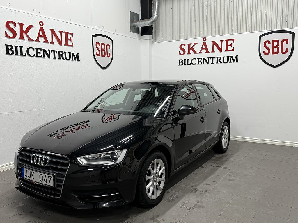 Audi A3 Sportback 1.6 TDI Attraction, Comfort/Nykamrem/