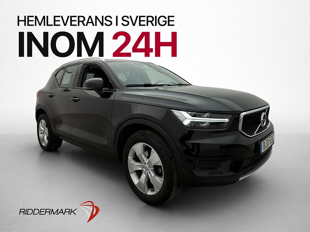 Volvo XC40 T2 129hk Momentum Kamera Värmare VOC Farthållare