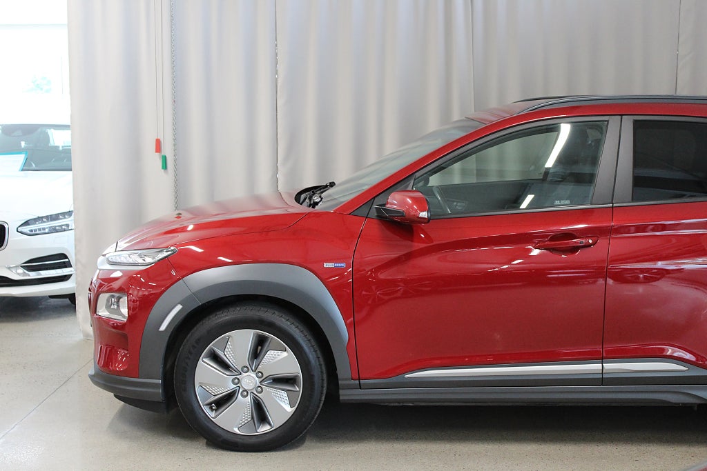 Hyundai Kona Electric 64 kWh 204HK, Premium, Trend, 1 Ägare, 94% SoH