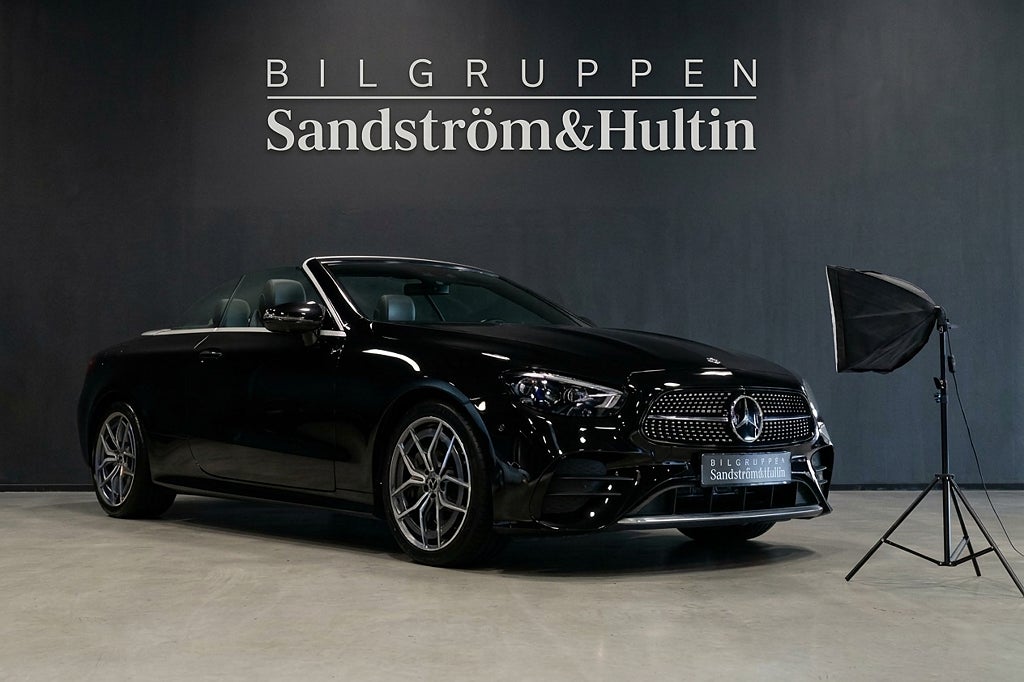 Mercedes-Benz E 300 AMG Cabriolet / 1 brukare / Se spec