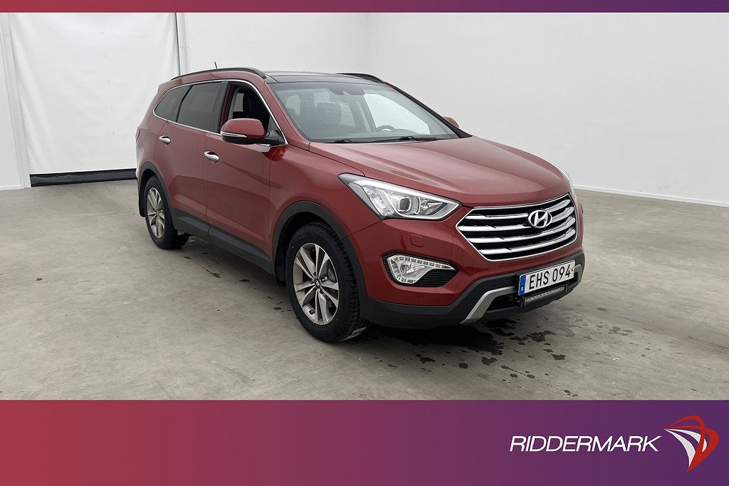 Hyundai Grand Santa fe 4WD 197hk 6-sit Pano Värm Kamera Drag