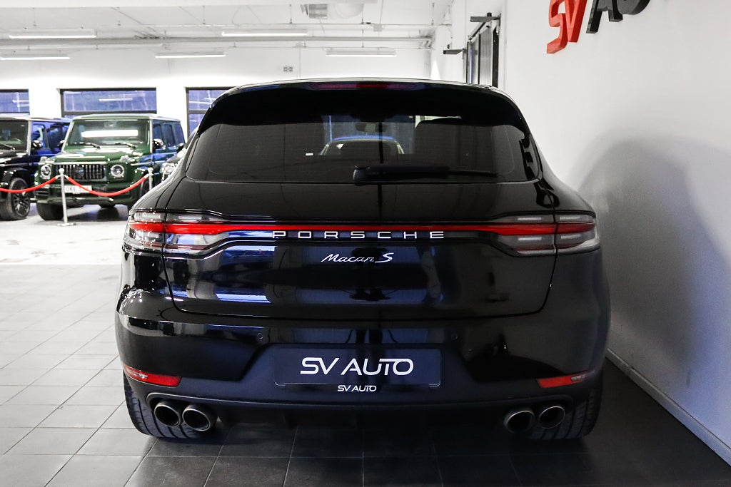 Porsche Macan S PDK Panorama 21" Turbo Design 354hk
