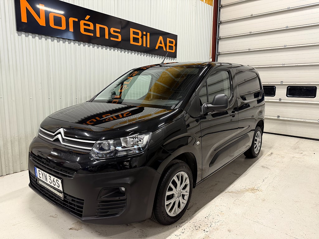 Citroën Berlingo BlueHDi 3-SITS WORKSYSTEM INREDNING VÄLSKÖTT!!