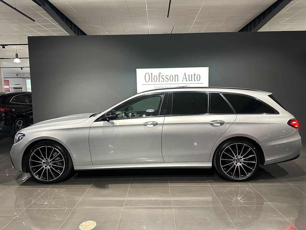 Mercedes-Benz E 300 d 4MATIC Kombi AMG Luftfjädring skinn - bild 2