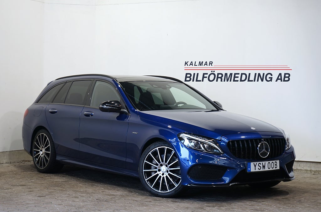 Mercedes-Benz C 450 T AMG 4M Plus Panorama 360° HUD Drag 367hk