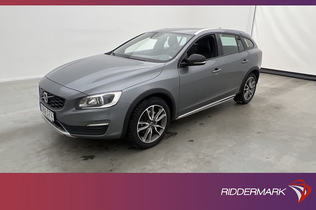 Volvo V60 Cross Country D4 AWD Summum VOC Värmare Skinn Drag