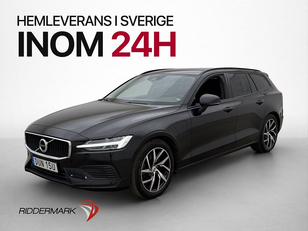 Volvo V60 Recharge T6 AWD Momentum Drag CarPlay Värmare MOMS